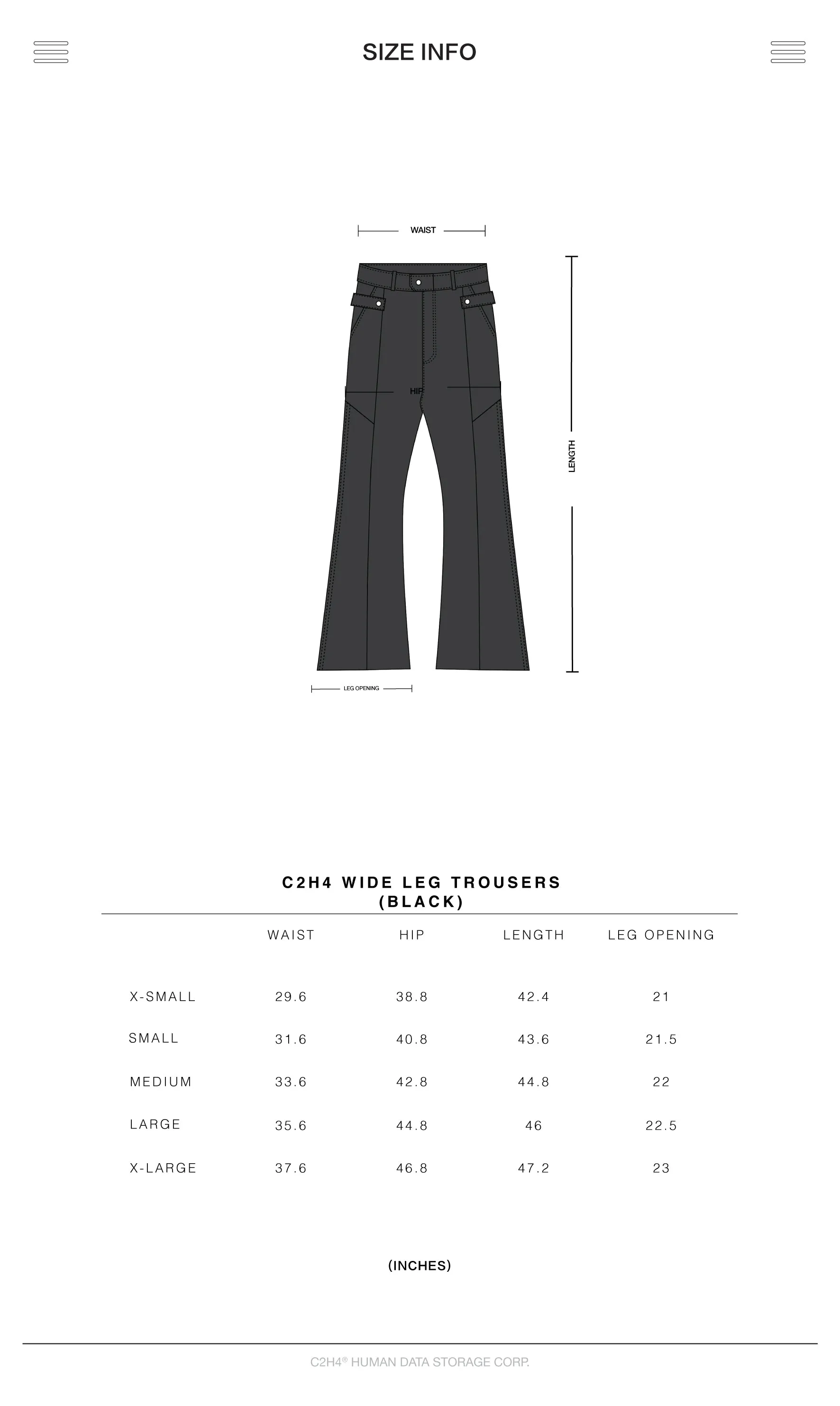 004 - Panelled Wide Leg Tailored Trousers