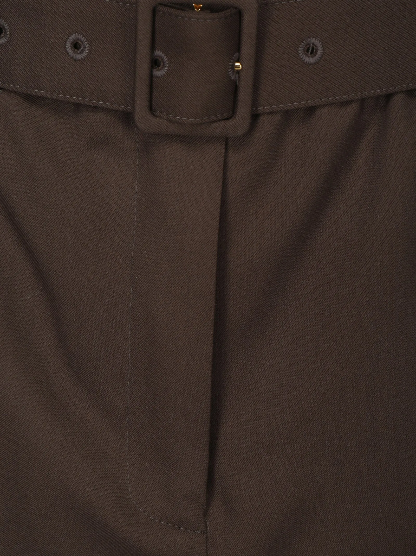 Agnona Belted Tailored Trousers