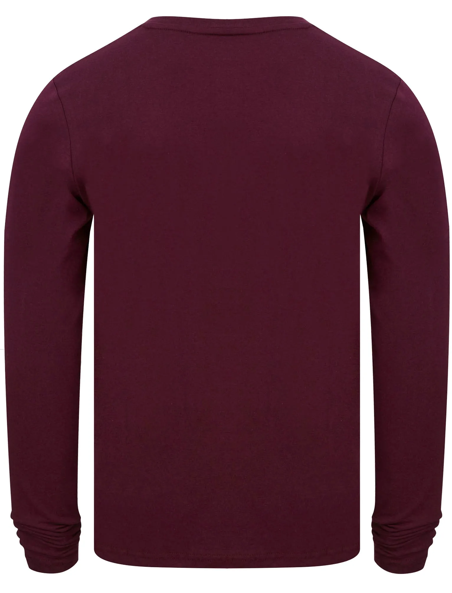 Belong Motif Cotton Jersey Long Sleeve Top In Winetasting - Dissident