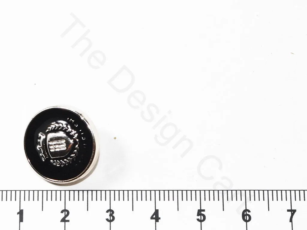 Black Golden Crest Coat Buttons