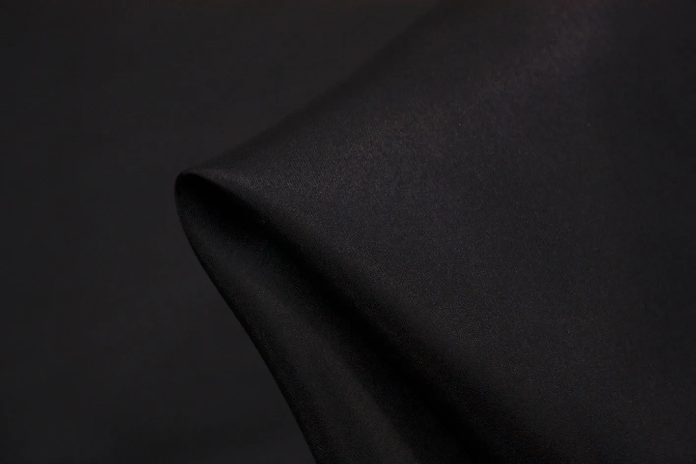 Black Silk Habutai (140cm wide)