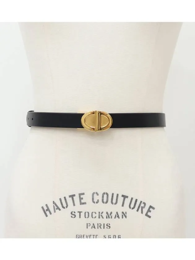 Black White Reversible Belt