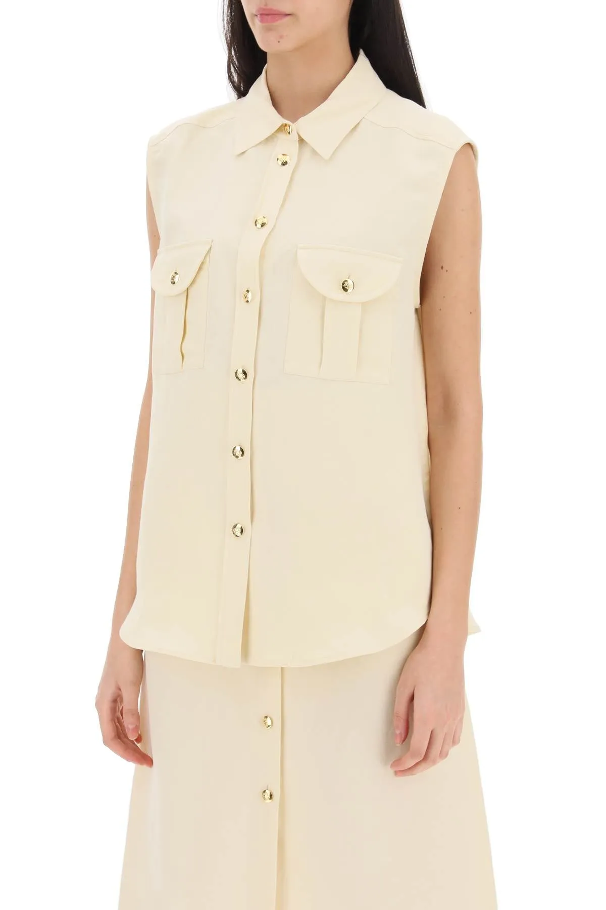 Blaze Milano Savannah Pekn Sleeveless Shirt