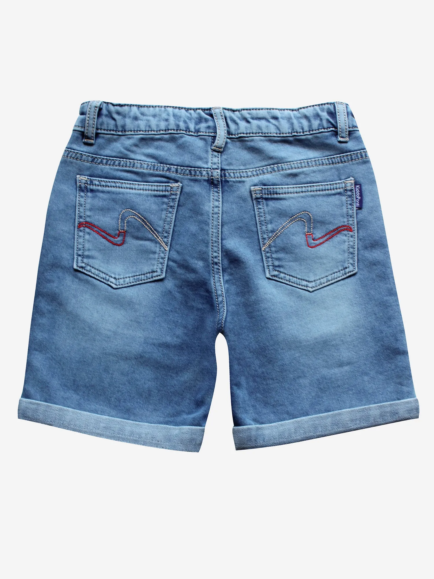 Boy's Fashion Denim Rollup Shorts