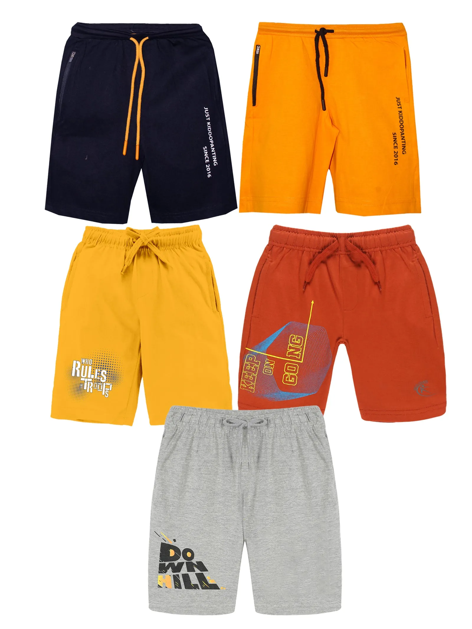 Boys Knit Shorts Pack of 5