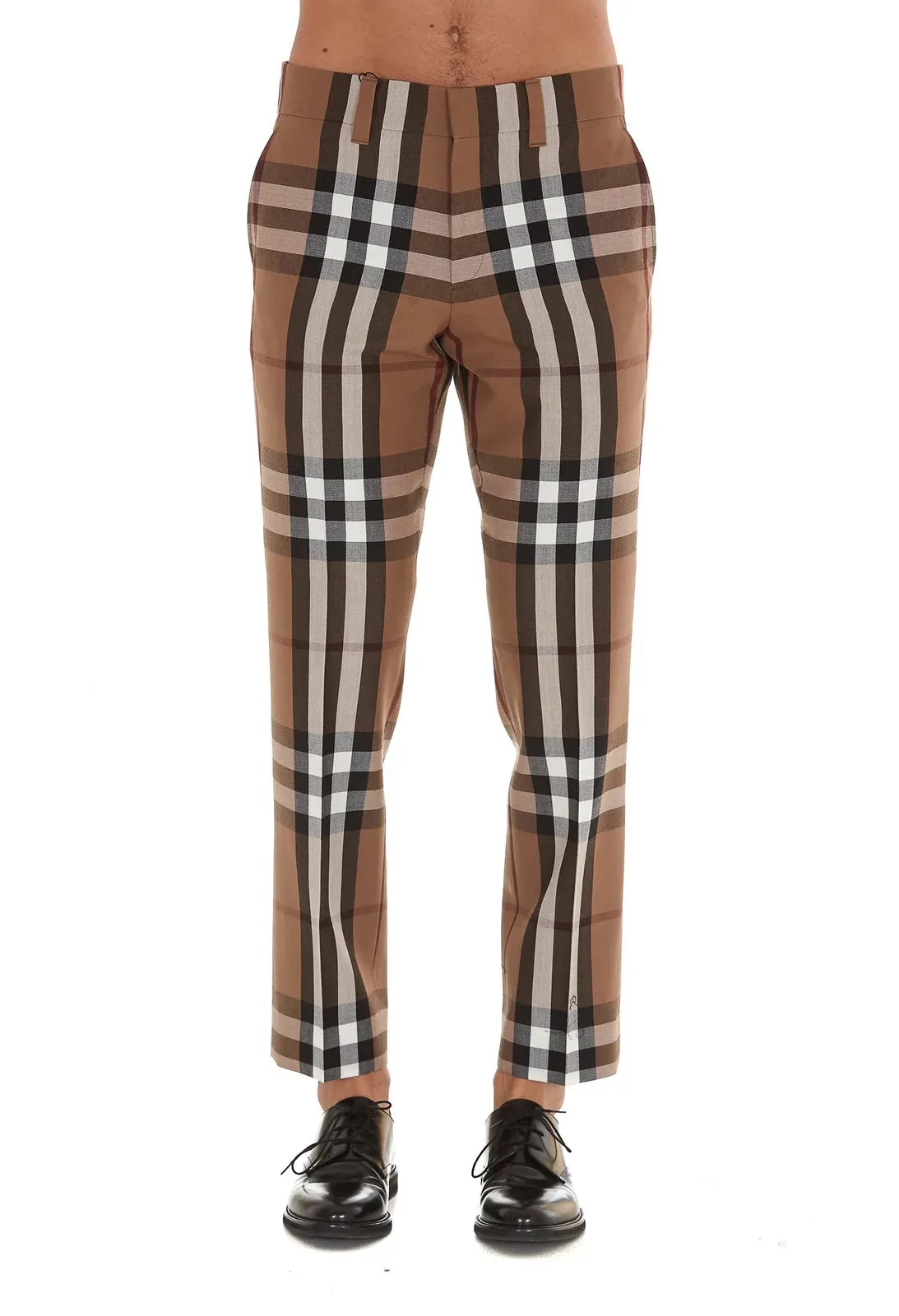 BURBERRY HOUSE CHECK TAILORED TROUSERS