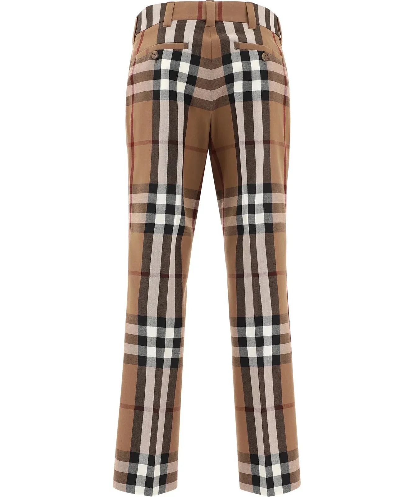 BURBERRY HOUSE CHECK TAILORED TROUSERS