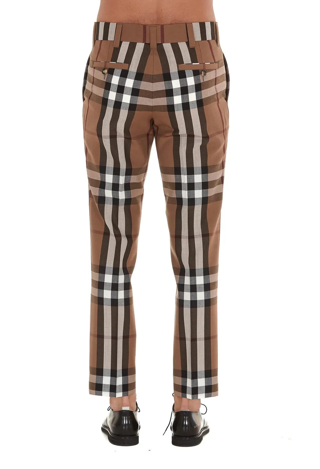 BURBERRY HOUSE CHECK TAILORED TROUSERS