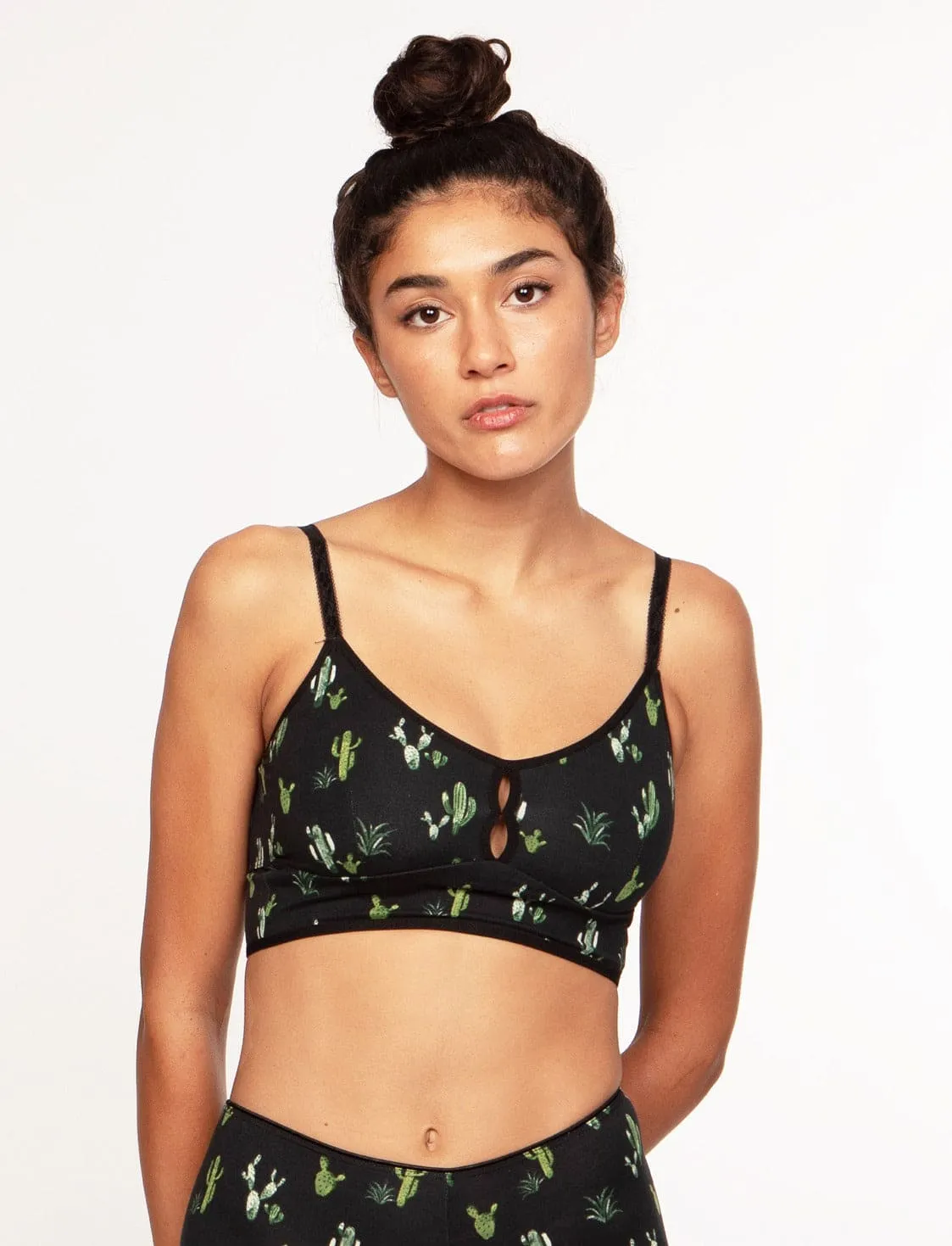 Classic Bralette - Brushed Novelty Prints