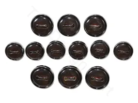 Dark Brown Plain Suit Buttons