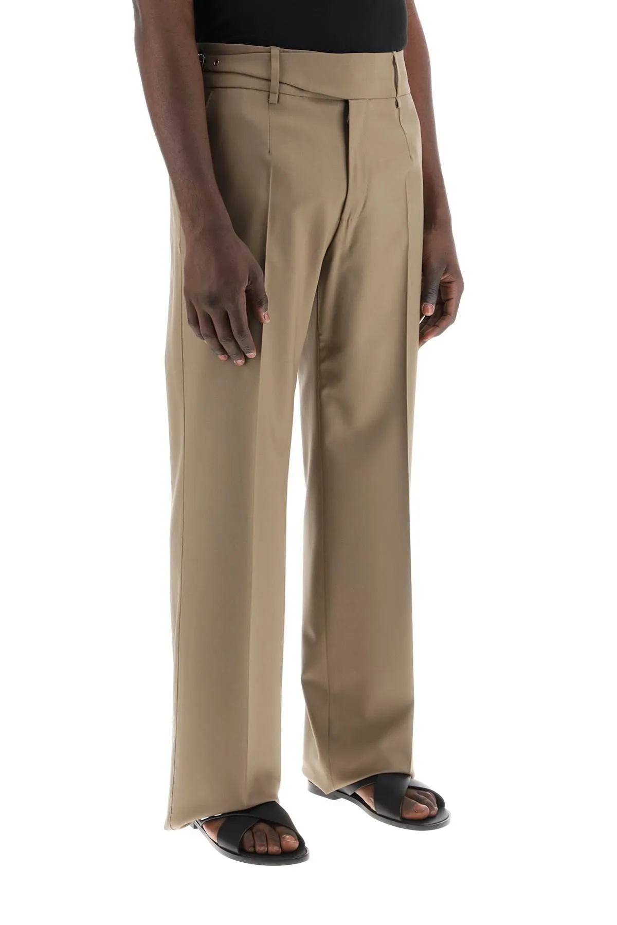 Dolce & Gabbana Tailored Stretch Trousers In Bi-St