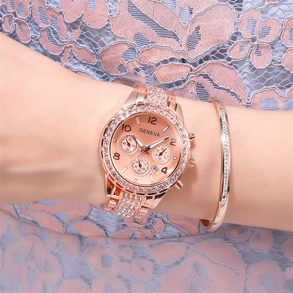 Fashion Stainless Steel Alloy Women's Watches