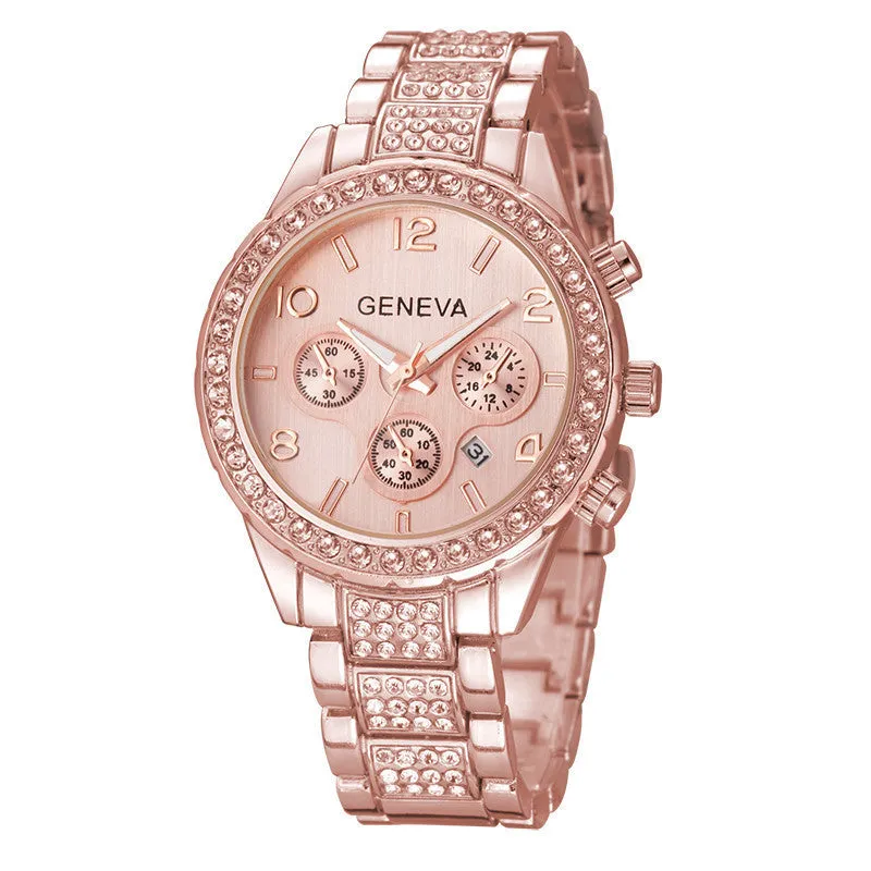 Fashion Stainless Steel Alloy Women's Watches