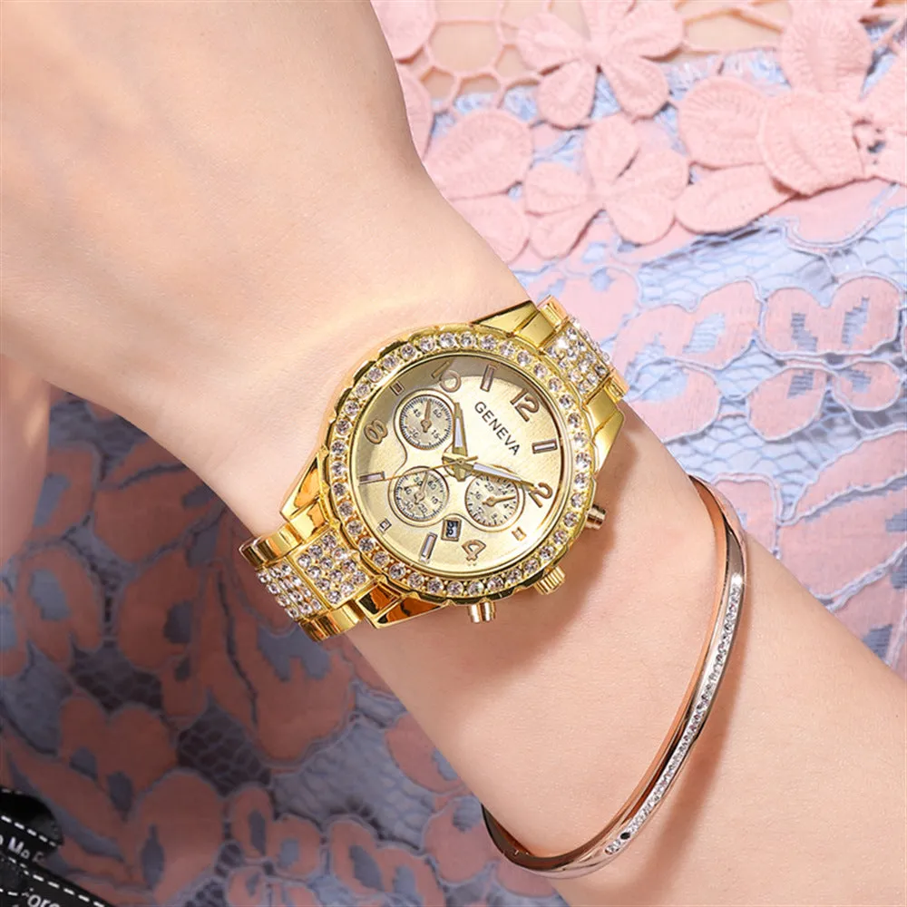 Fashion Stainless Steel Alloy Women's Watches