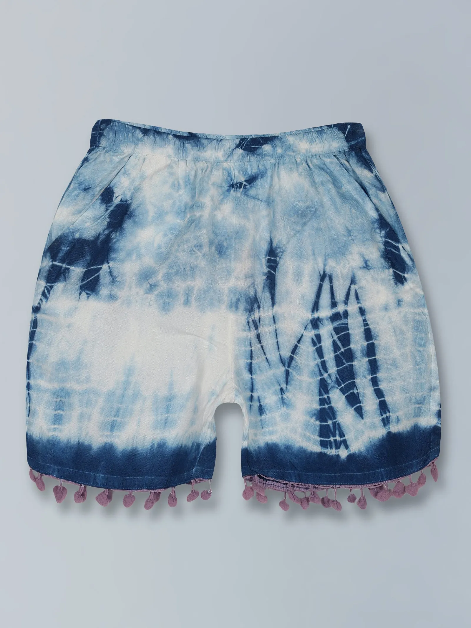 Girls AOP Print Shorts Pack of 5