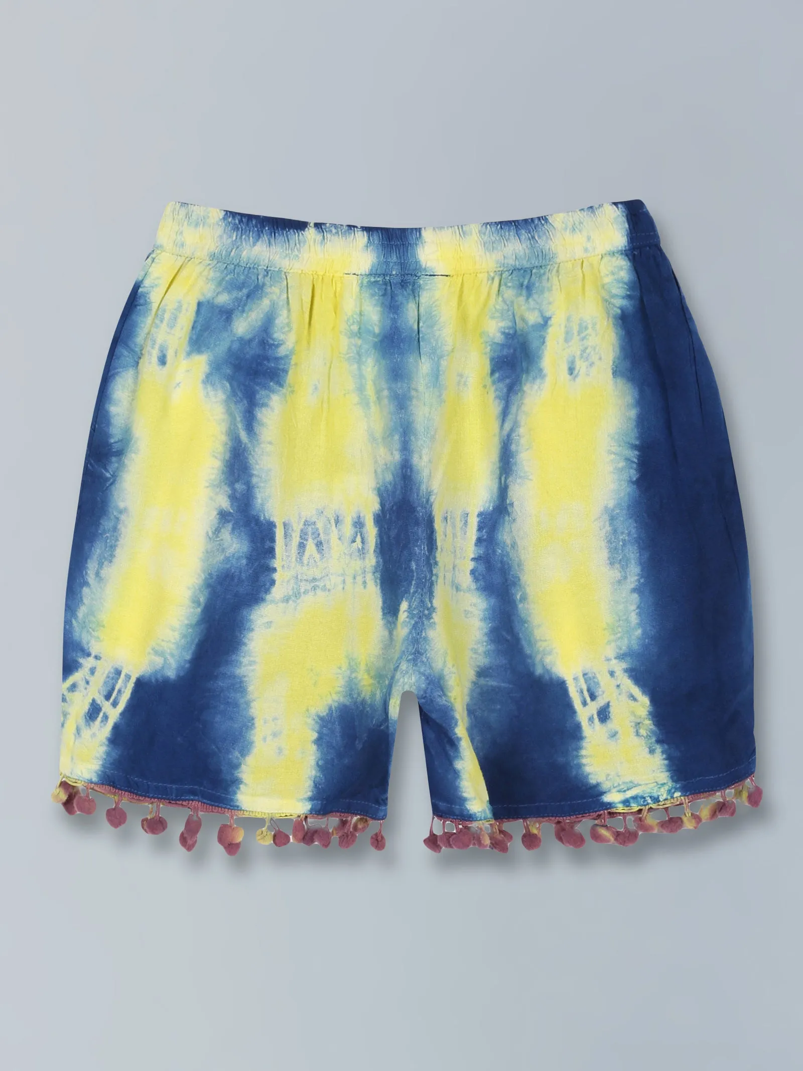 Girls AOP Print Shorts Pack of 5