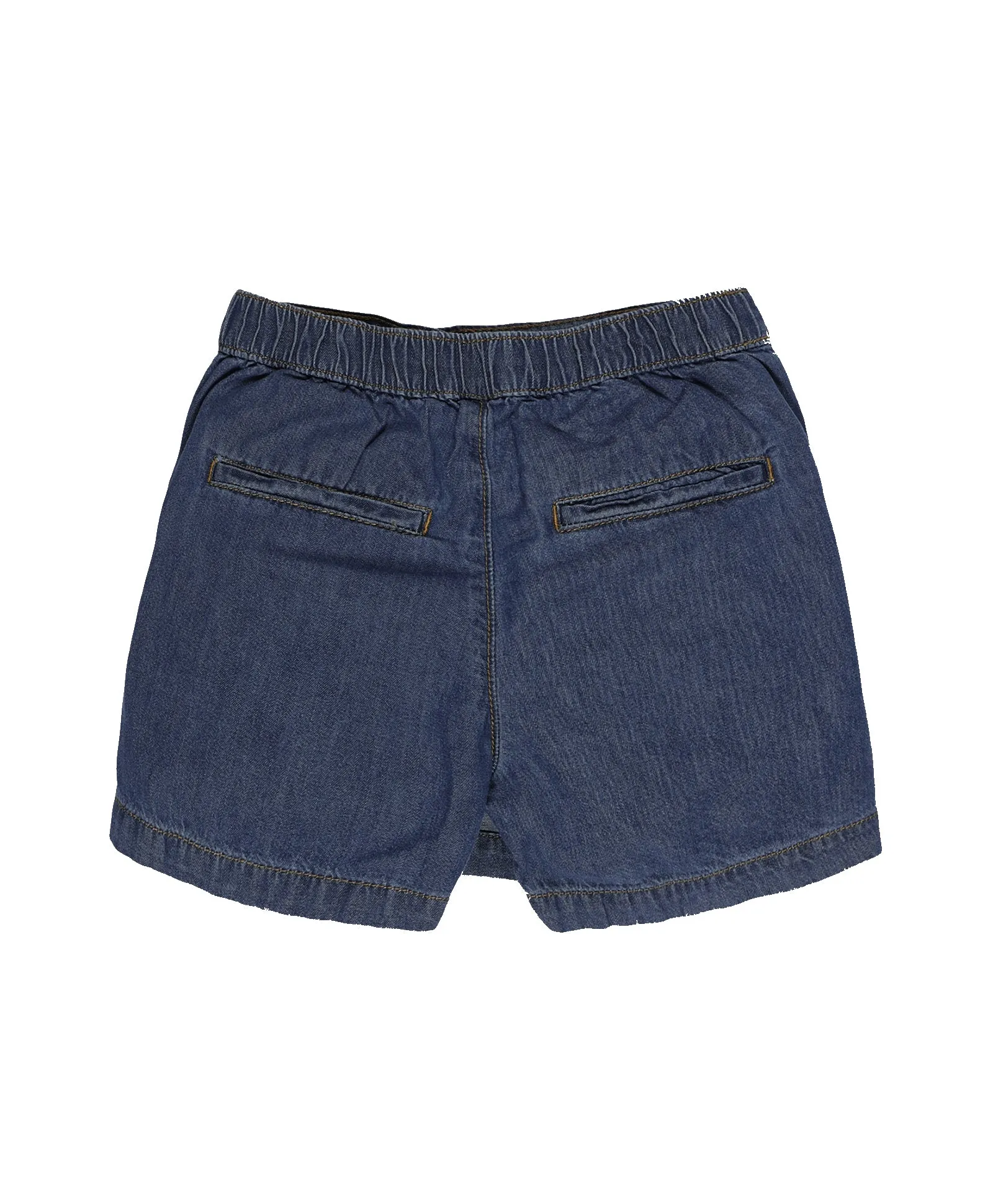 Girl's Denim Over Lap Shorts