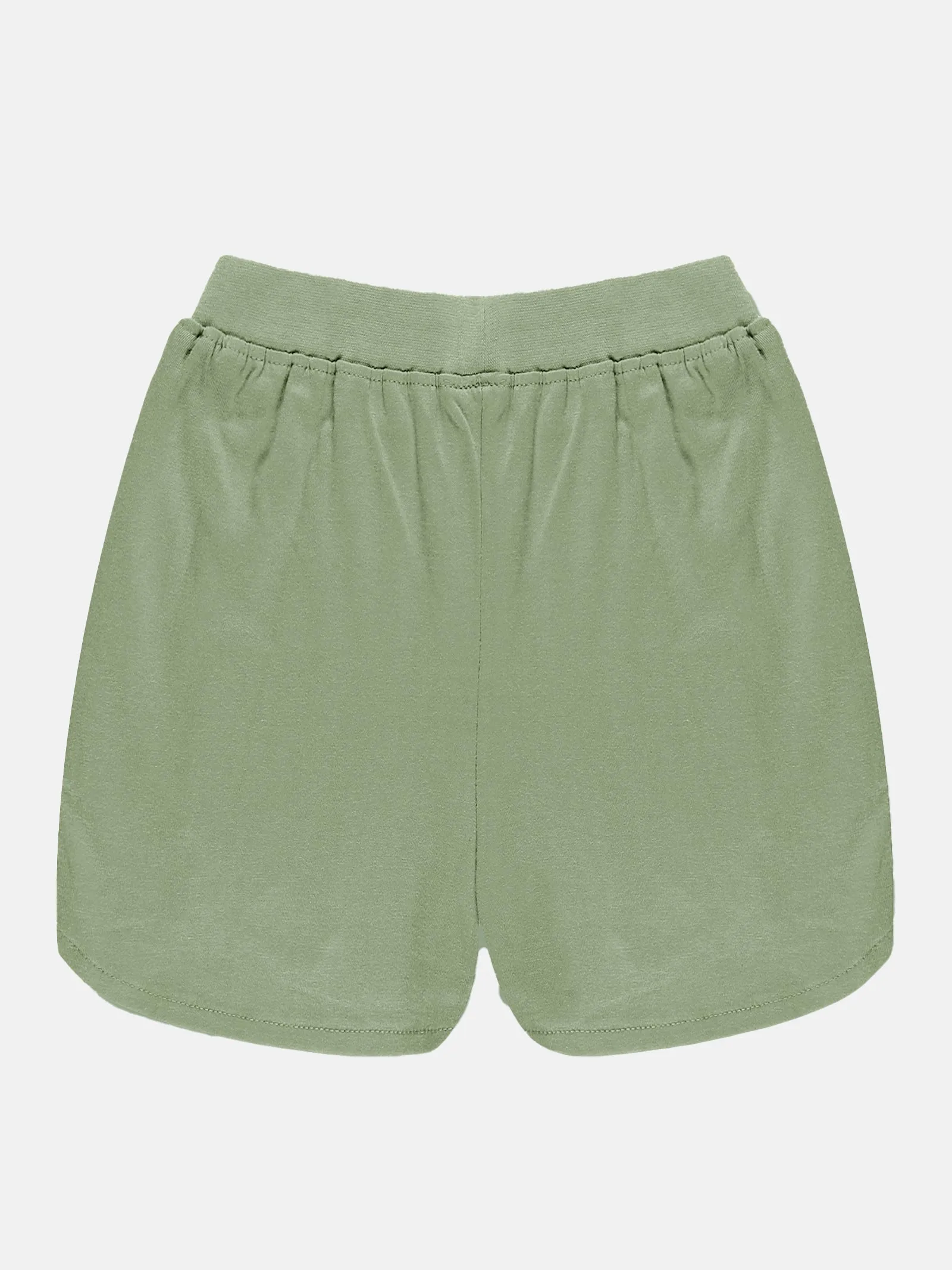 Girls Over Lap Shorts With Bow Pack Of 2