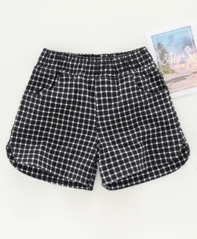 Girls Stretchable Cotton Shorts