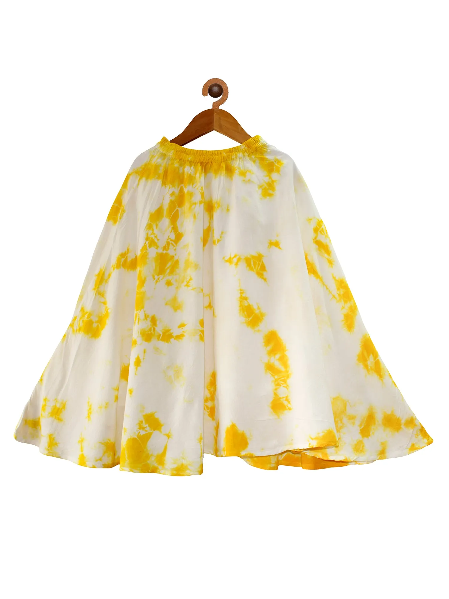 Girls Tie & Dye Long Skirt