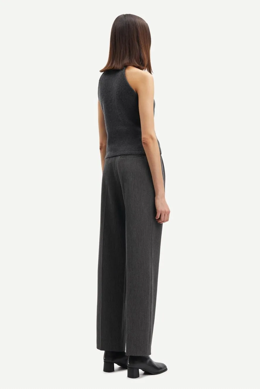 Haveny Dark Grey Tailored Trousers