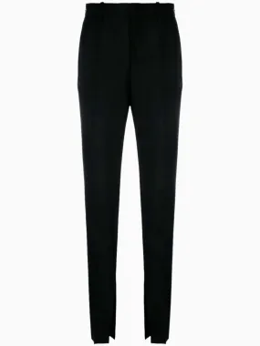 Horsebit wool tailored trousers