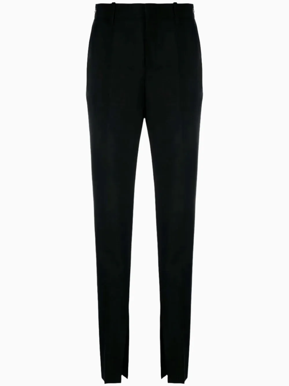 Horsebit wool tailored trousers