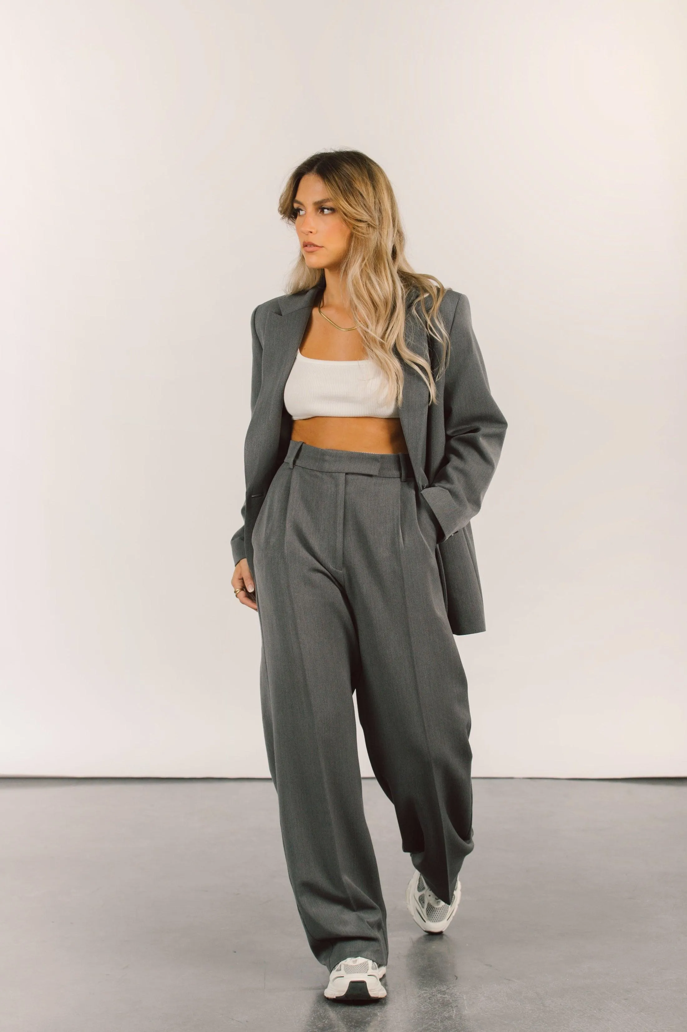 Jagger Tailored Trousers Grey