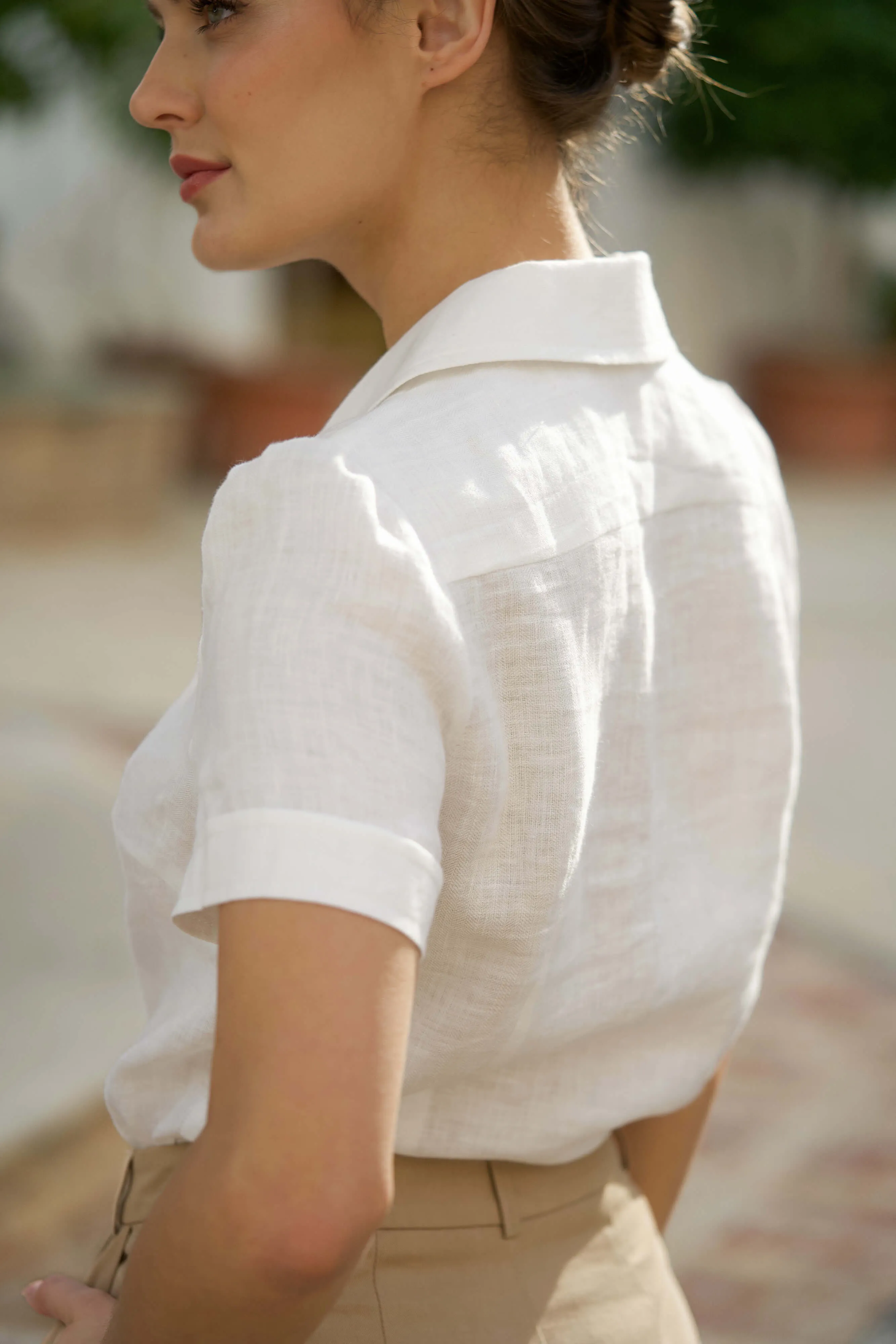 Jessie Linen Blouse