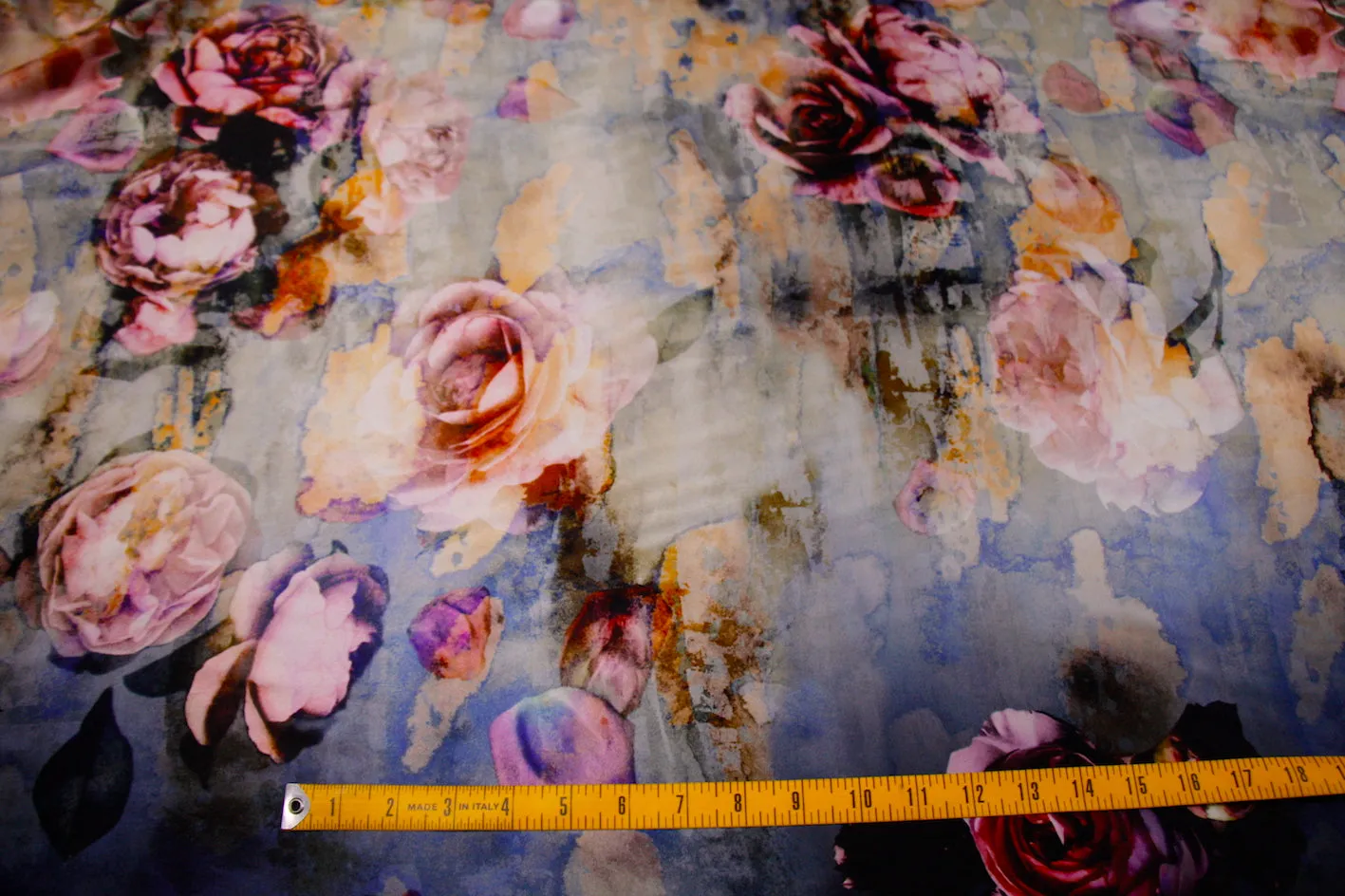 Juliet Rose Garden Silk Satin