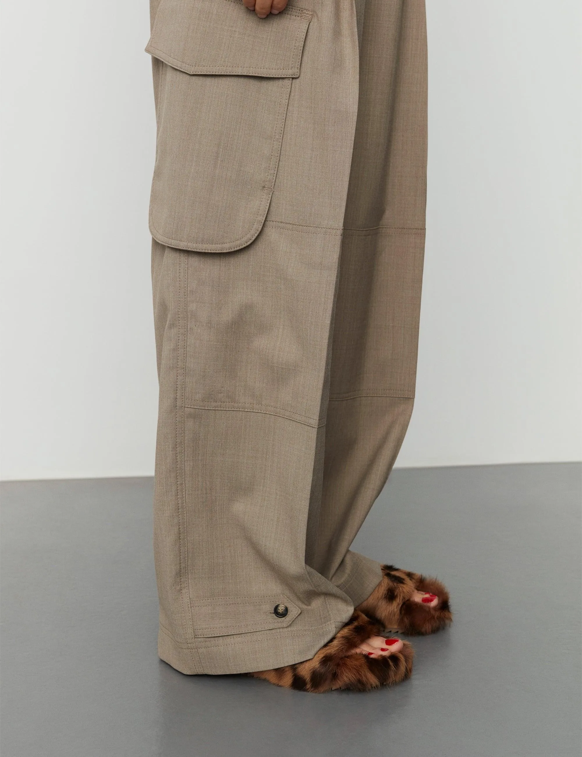 Lance Tailored Cargo Trousers