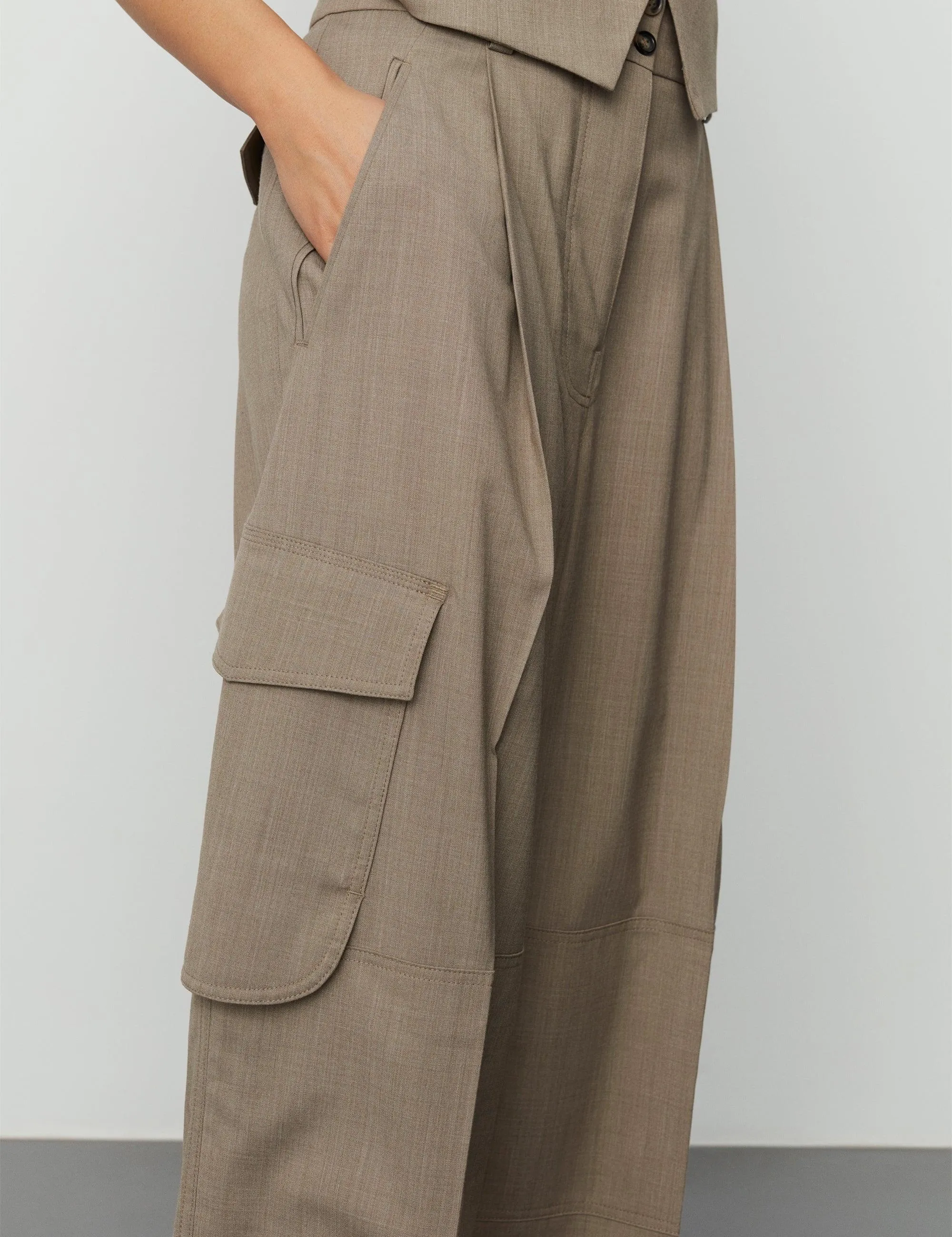 Lance Tailored Cargo Trousers