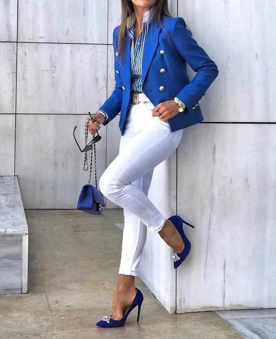 'Leosoxs' Blue Blazer