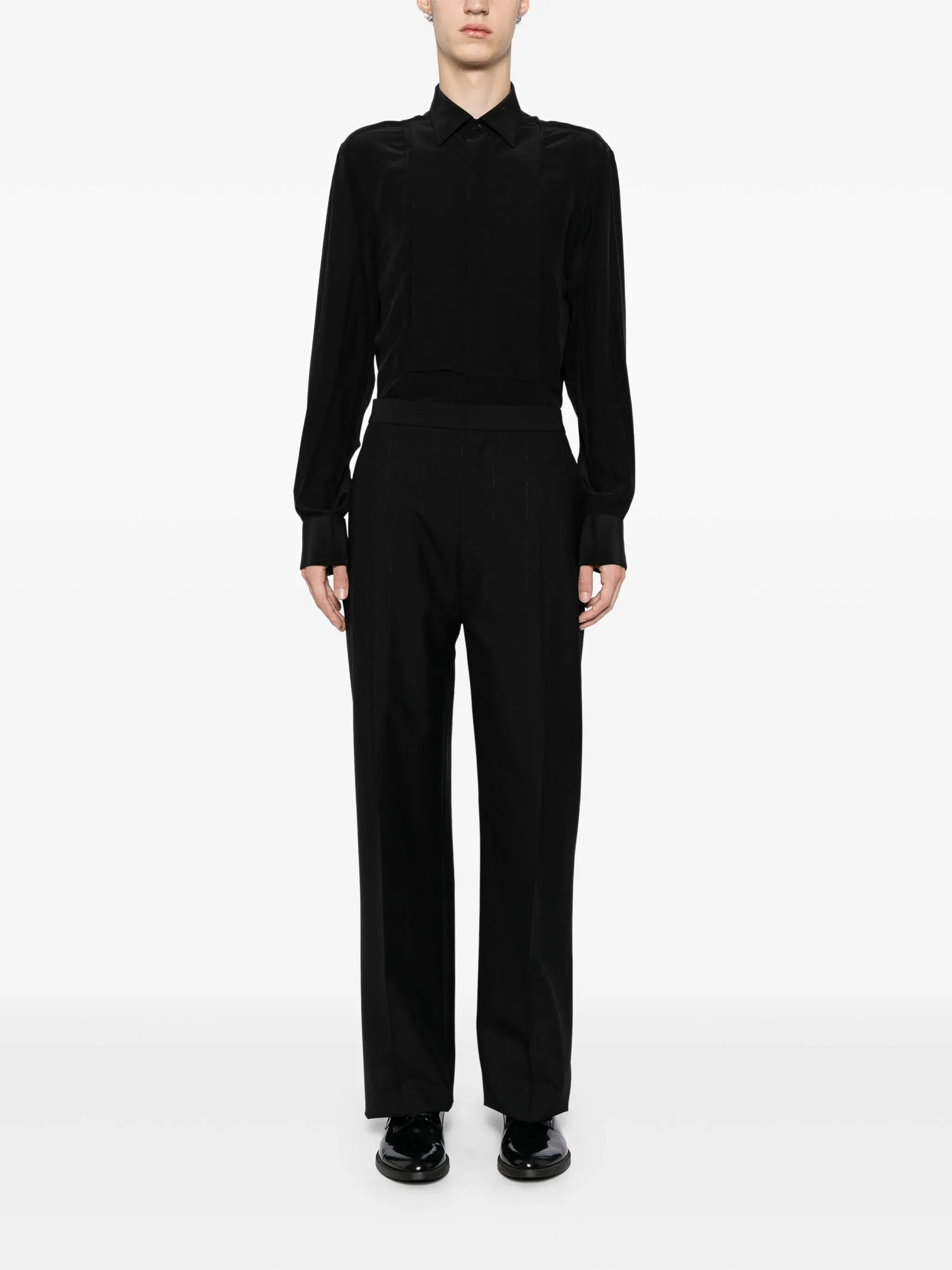 Lurex Stripes Tailored Trousers