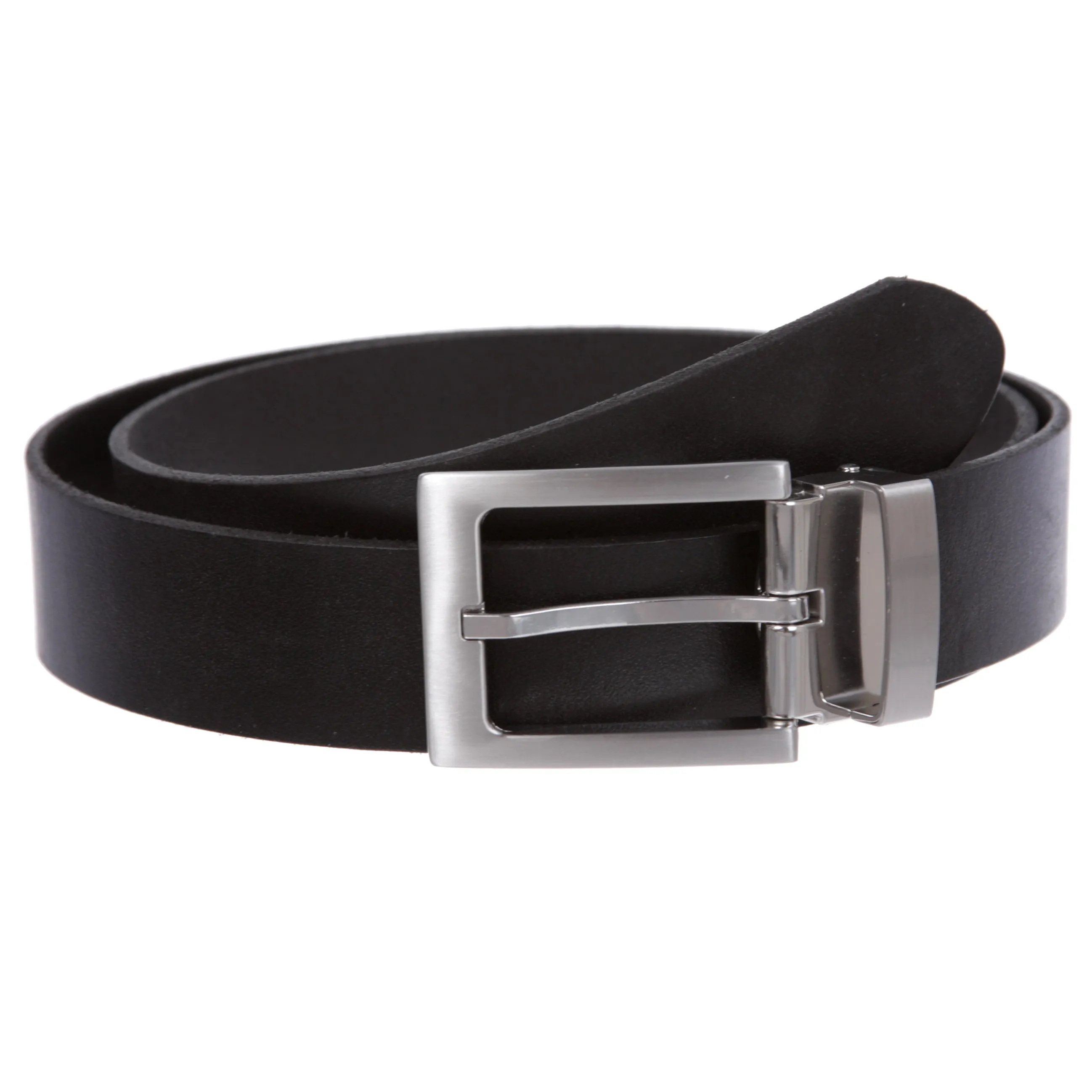 Men's or Women's 1 1/4 Inch (33 mm) Clamp On Nickel Free Cut-to-Fit Leather Belt