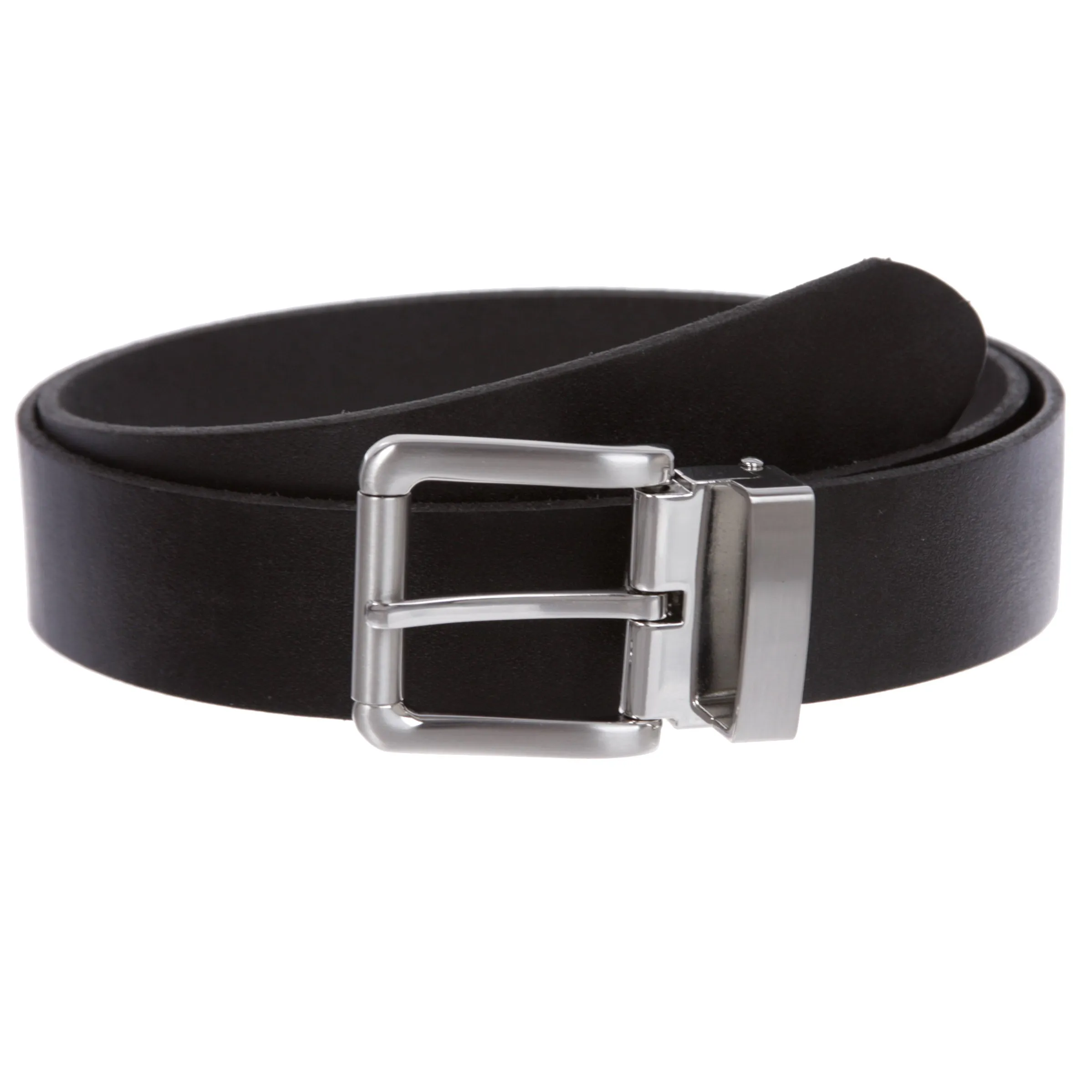 Men's or Women's 1 1/4 Inch (33 mm) Clamp On Nickel Free Cut-to-Fit Leather Belt