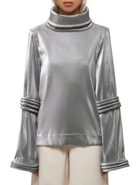 Metallic Top (J192TP05SV-SILVER)