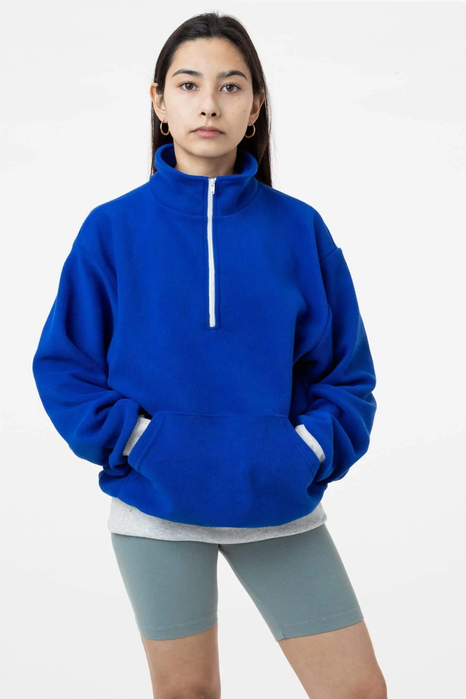 PF408 - Polar Fleece Half Zip Pullover