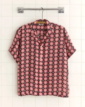 Polka Fleur Short Sleeve Shirt