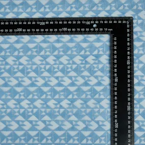 Polyester Check Pattern Lace Fabric