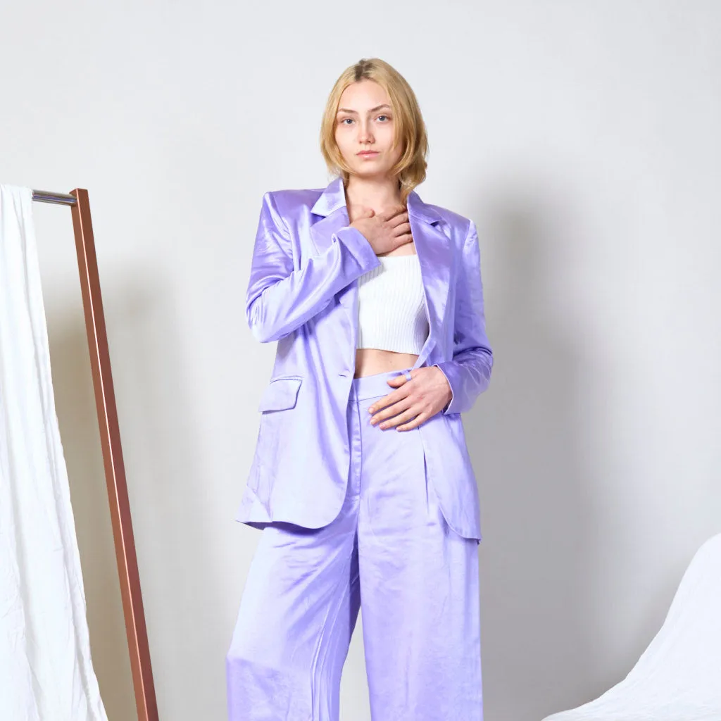 Satin blazer wholesale