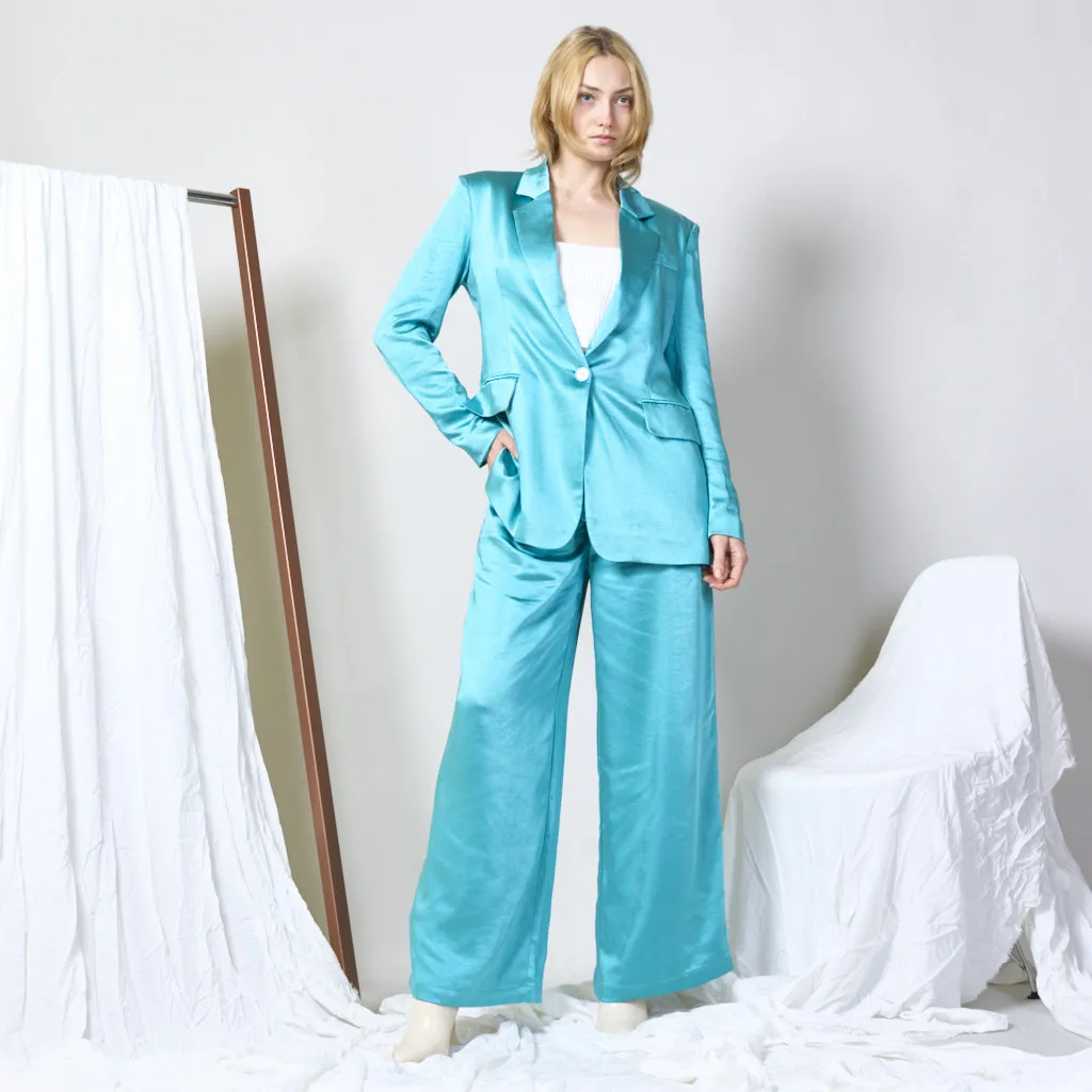 Satin blazer wholesale