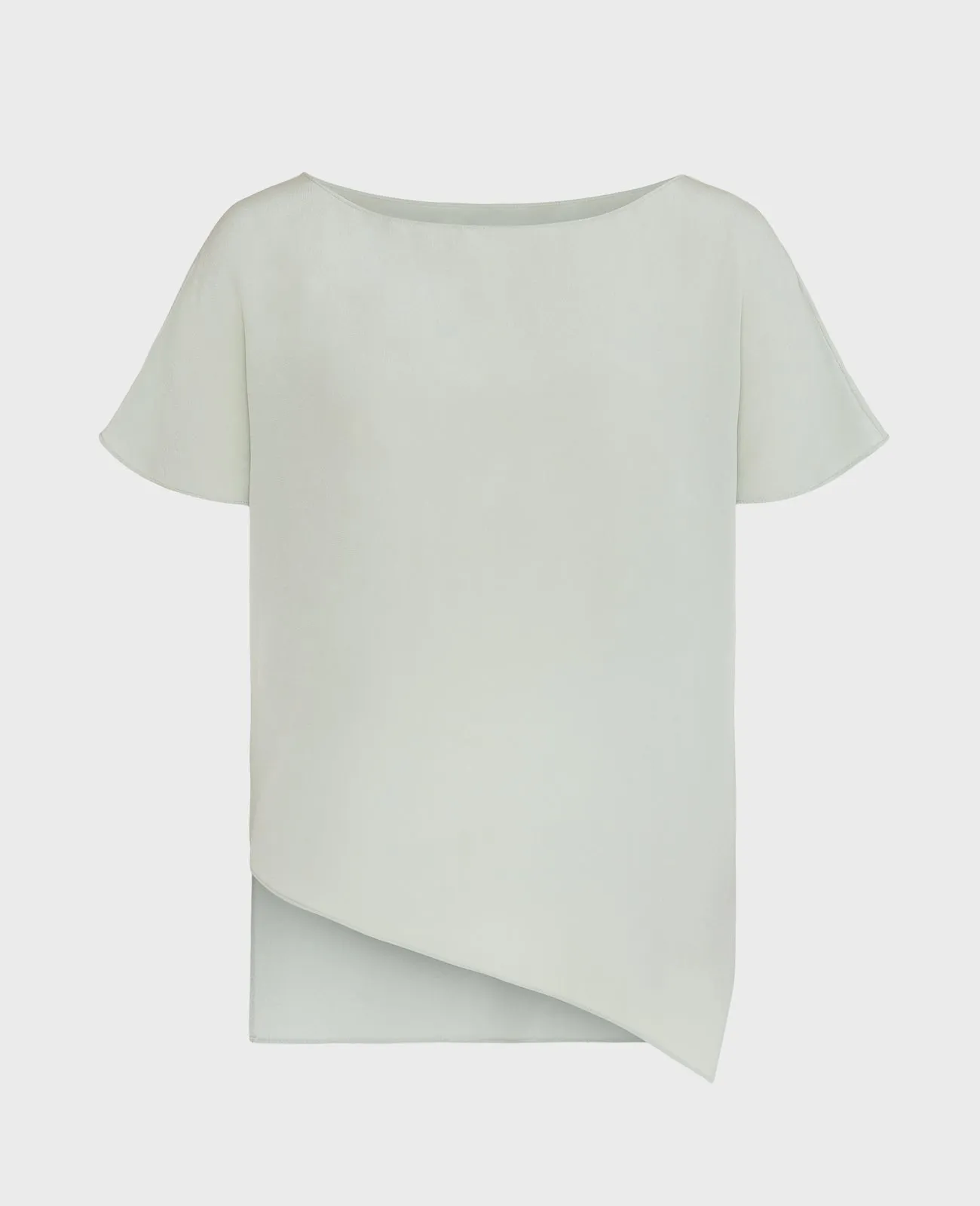 Silk Asymmetic Tee