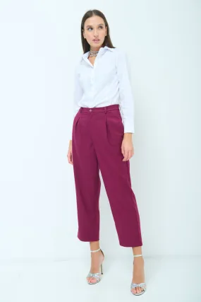 Tailored cropped trousers wholesale