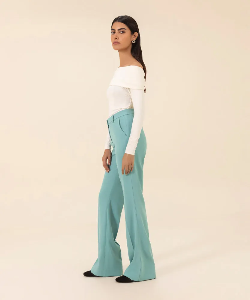 Tailored Flare Trousers