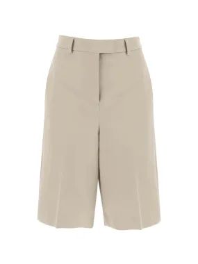 Tailored Gabardine Shorts