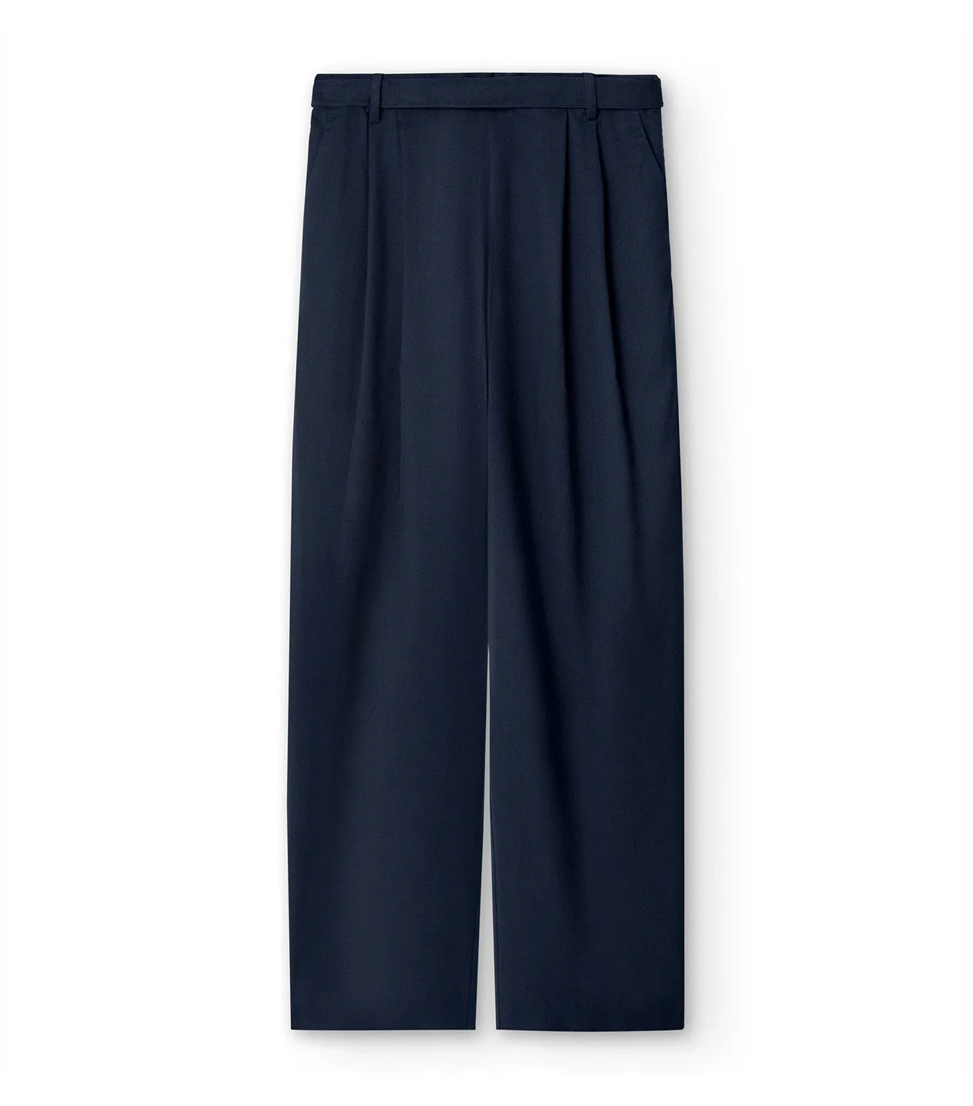 Tailored Trousers Navy Blue