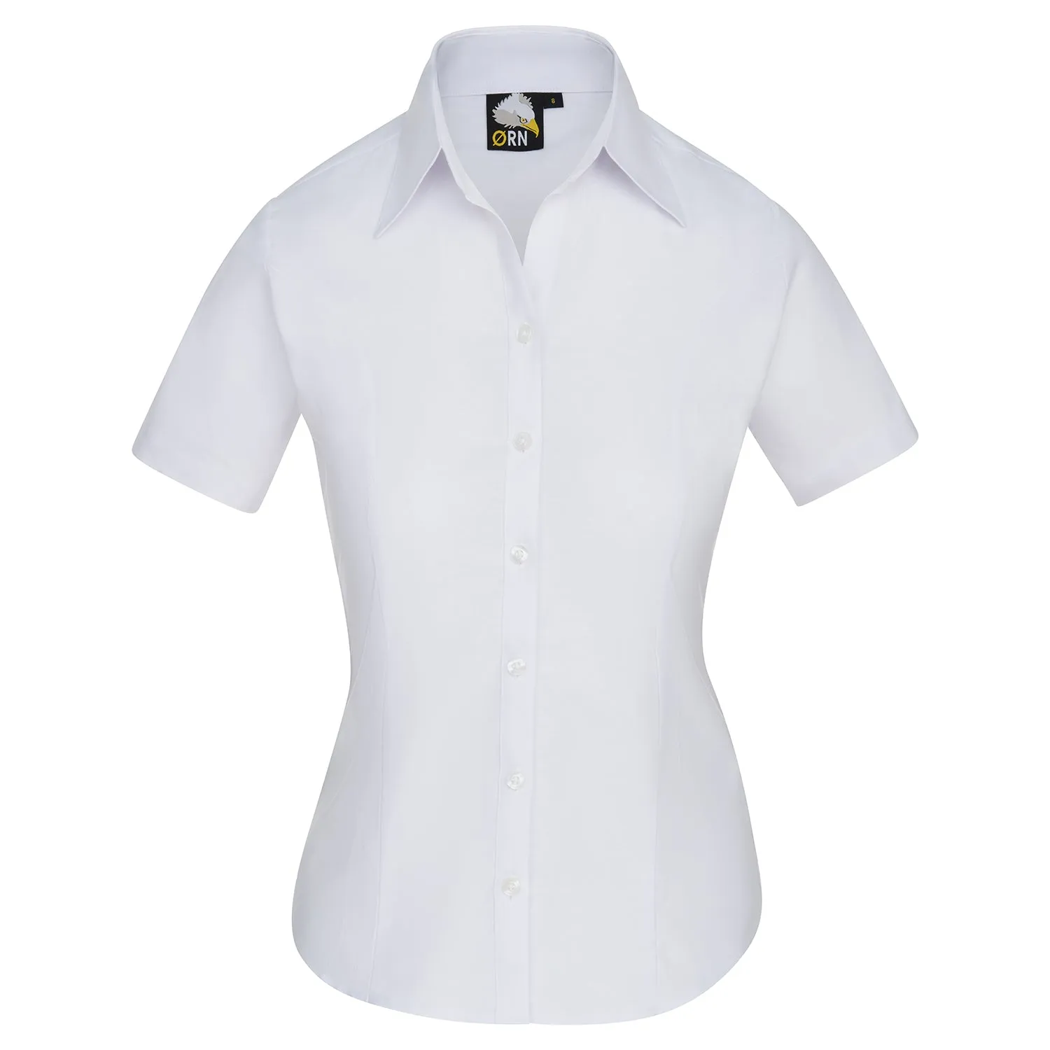 The Classic Ladies Oxford S/S Blouse | White