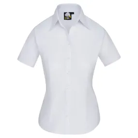 The Classic Ladies Oxford S/S Blouse | White