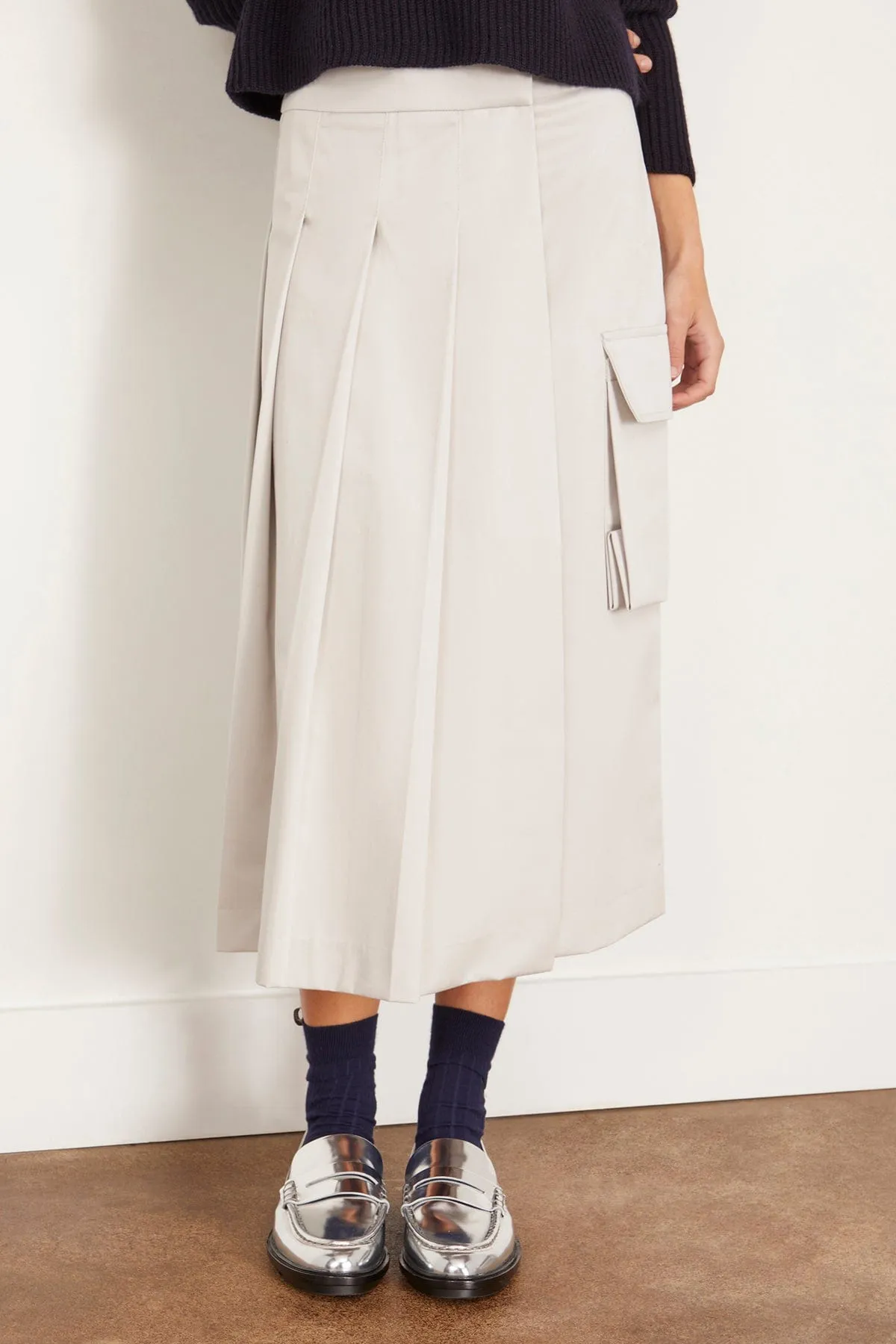 The Stanton Skirt in Parchment